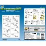 USN Carrier Deck Equipment, 1/350 - Trumpeter 06645