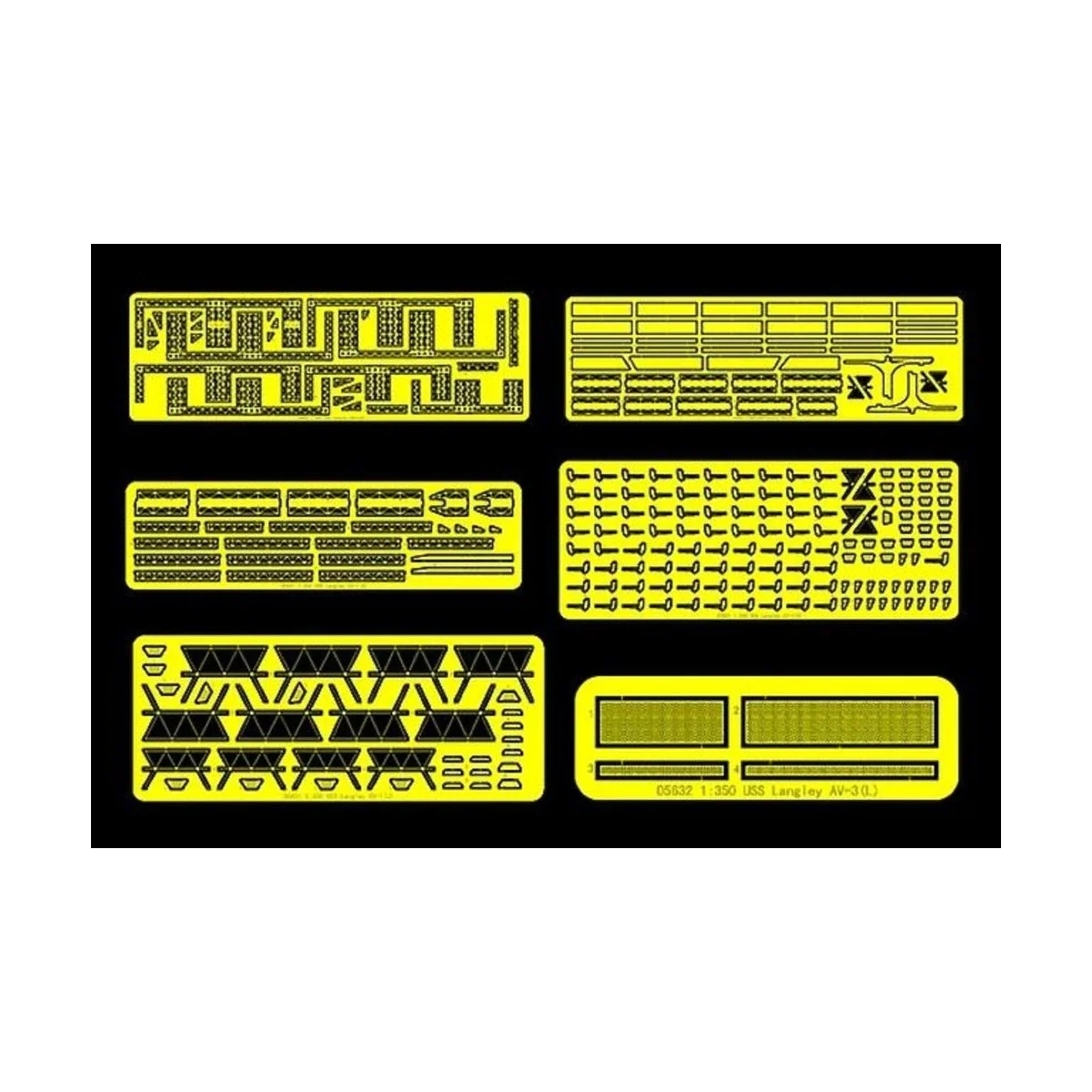 USS Langley AV-3 upgrade sets, 1/350 - Trumpeter 06647
