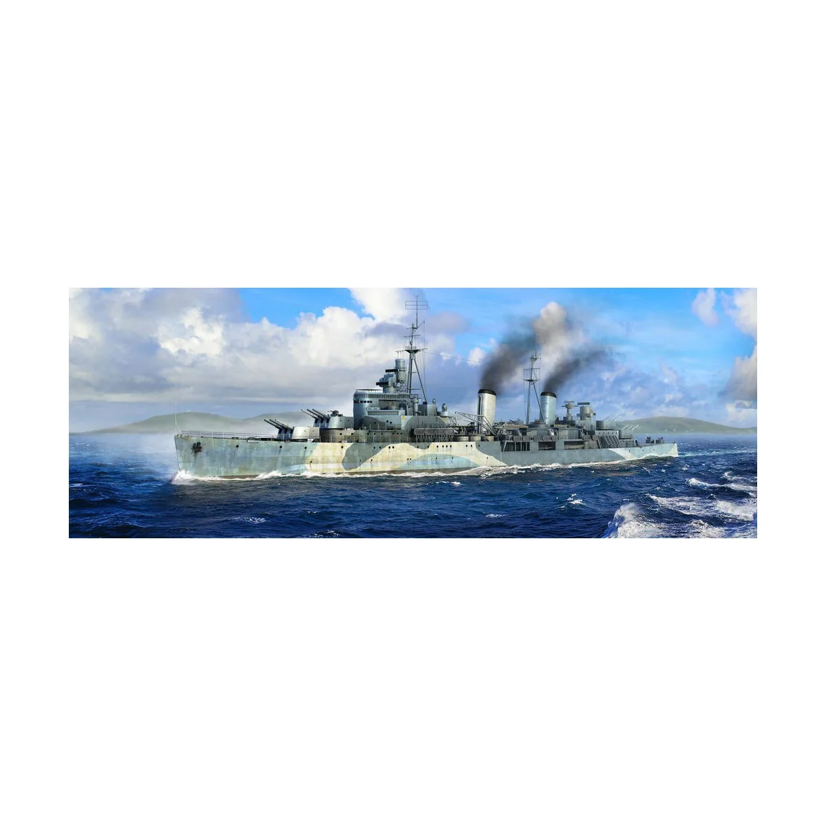 HMS Belfast 1942, 1/700 - Trumpeter 06701 HMS Belfast 1942, 1/700 - Trumpeter 06701