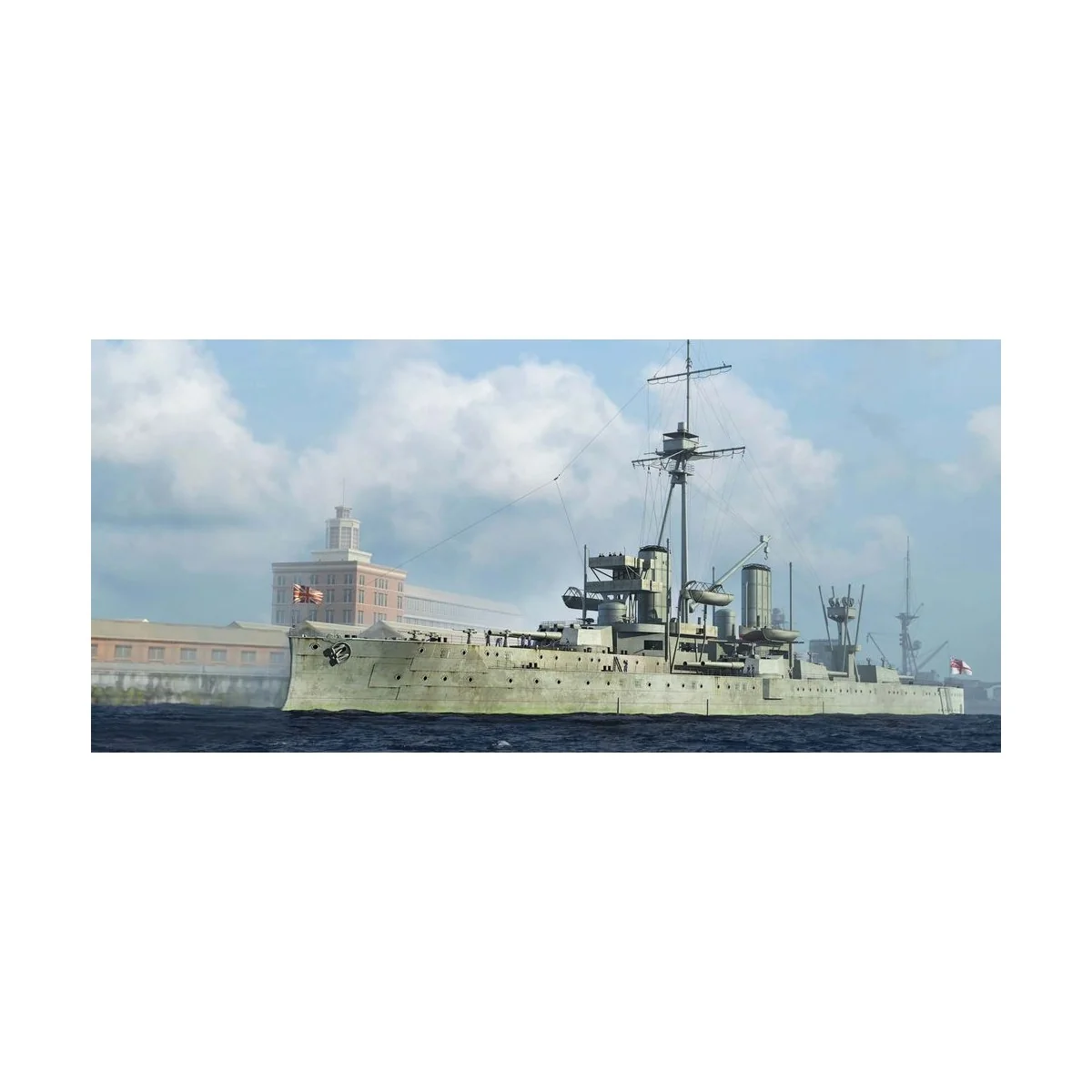 HMS Dreadnought 1918, 1/700 - Trumpeter 06706