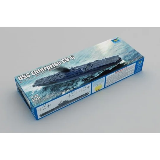 USS Enterprise CV-6, 1/700 - Trumpeter 06708