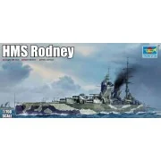 HMS Rodney, 1/700 - Trumpeter 06718 HMS Rodney, 1/700 - Trumpeter 06718