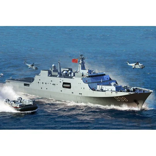 PLA Navy Type 071 Amphibious Transport Dock, 1/700 - Trumpeter 06726