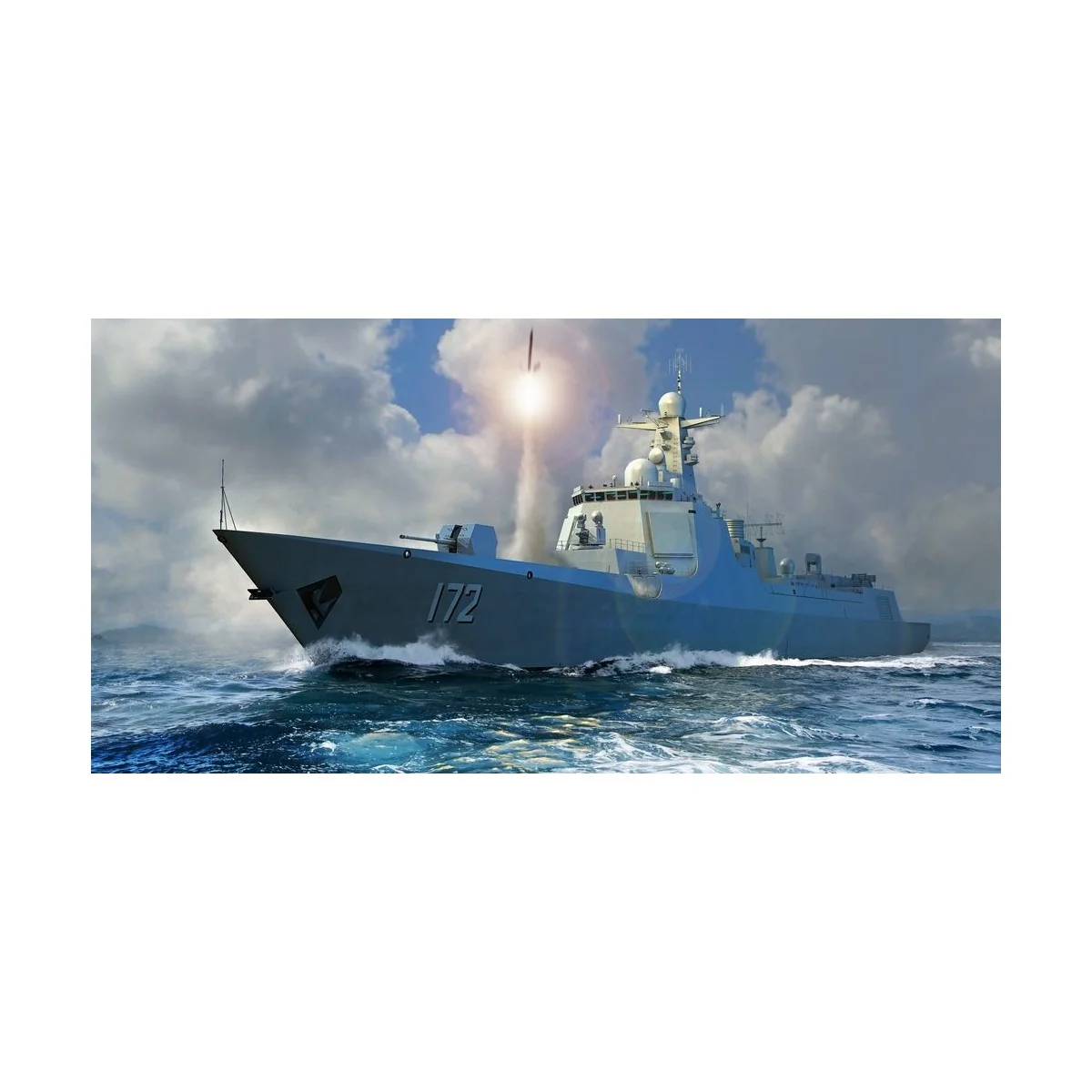 PLA Navy Type 052D Destroyer - Trumpeter 06732