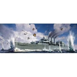 HMS Cornwall, 1/700 - Trumpeter 06734