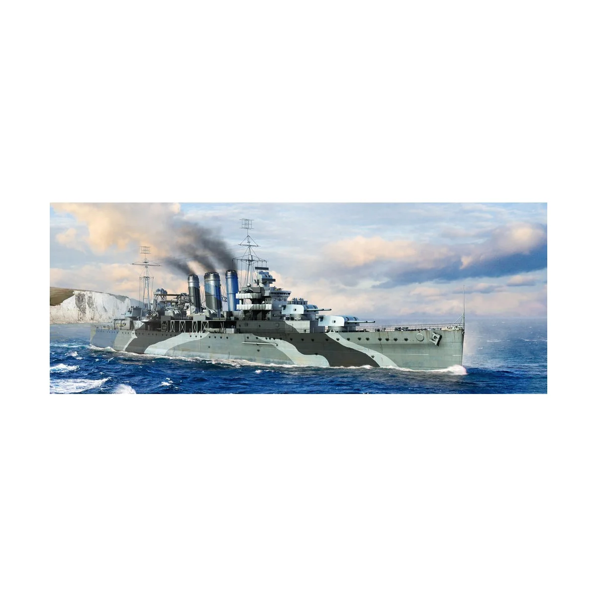 HMS Kent, 1/700 - Trumpeter 06735 HMS Kent, 1/700 - Trumpeter 06735