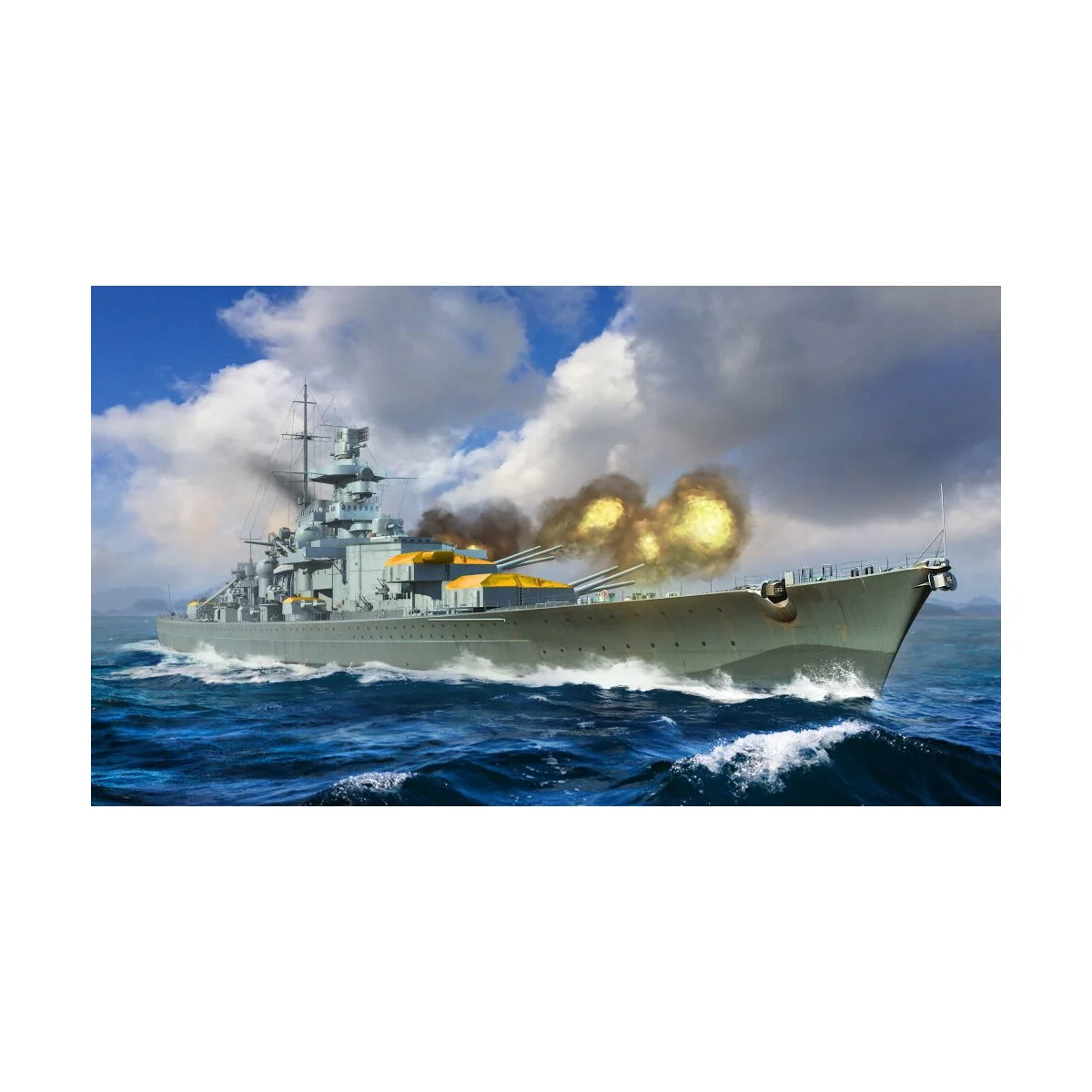 German Gneisenau Battleship - Trumpeter 06736