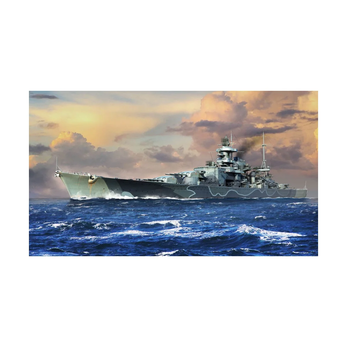 German Scharnhorst Battleship - Trumpeter 06737
