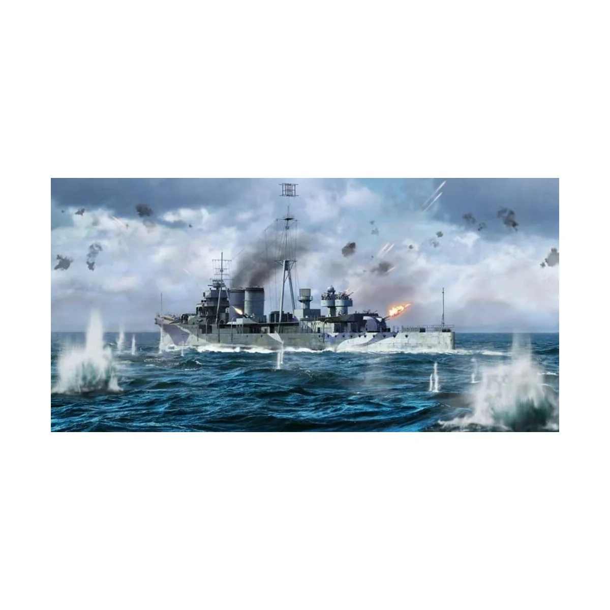 HMS Colombo, 1/700 - Trumpeter 06742