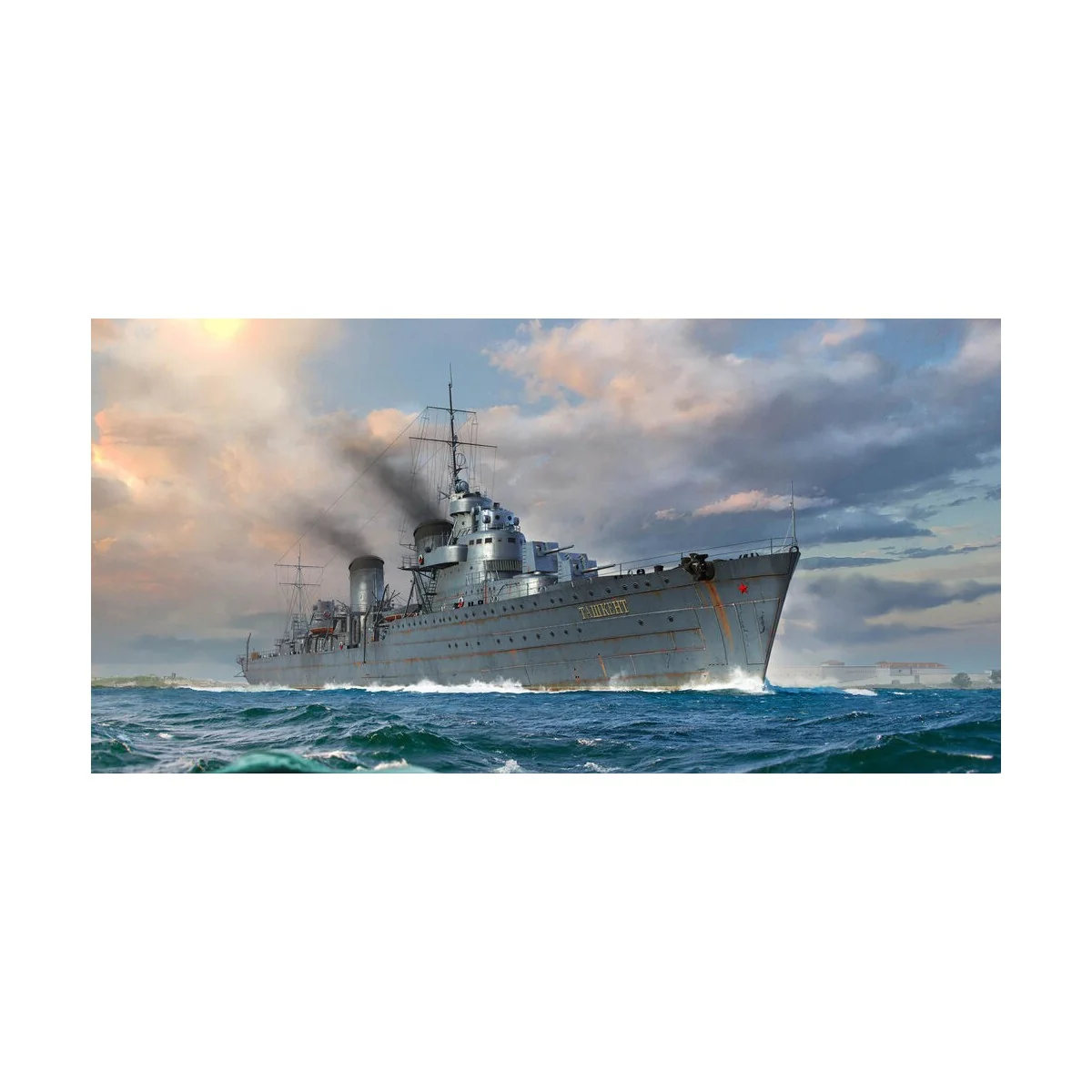 Russian Destroyer Taszkient 1940 - Trumpeter 06746