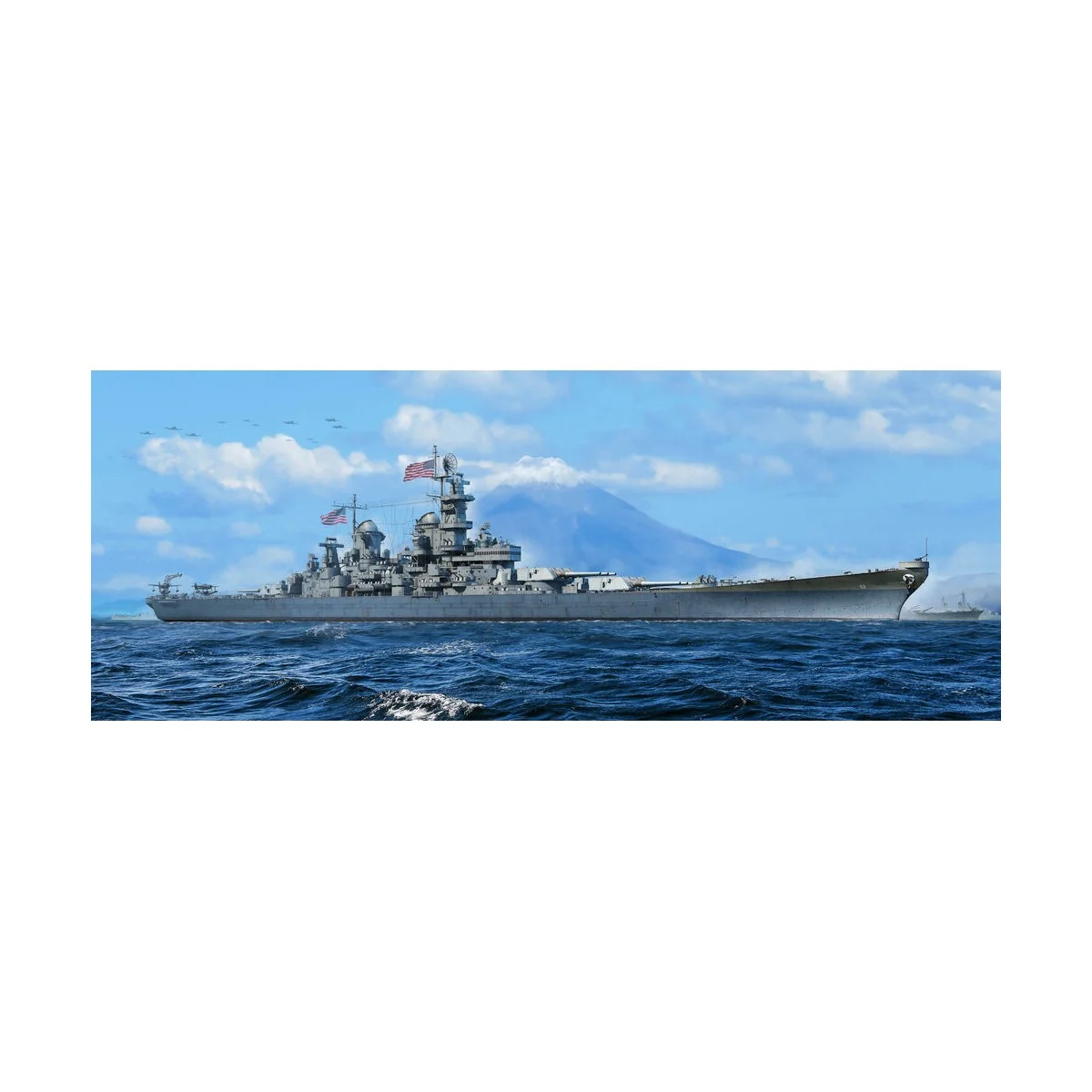 USS Missouri BB-63, 1/700 - Trumpeter 06748