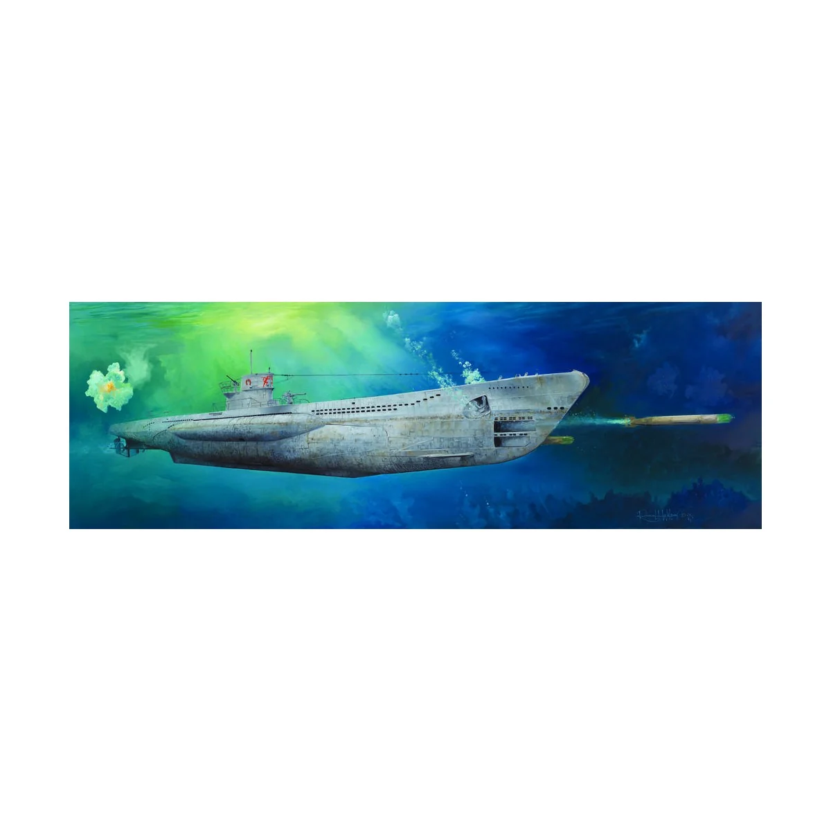 DKM U-Boot Type VIIC U-552, 1/48 - Trumpeter 06801