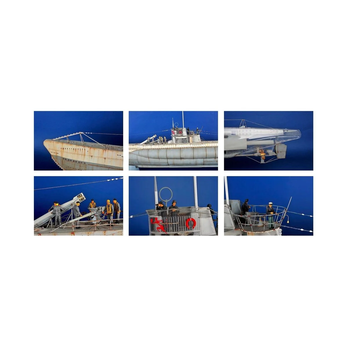 Trumpeter - DKM U-Boot Type VIIC U-552 - 06801