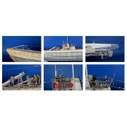 Trumpeter - DKM U-Boot Type VIIC U-552 - 06801