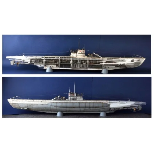 DKM U-Boot Type VIIC U-552, 1/48 - Trumpeter 06801