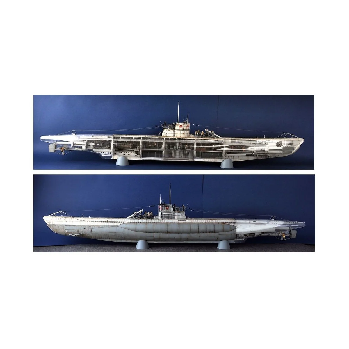 DKM U-Boot Type VIIC U-552, 1/48 - Trumpeter 06801