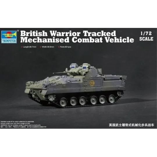 British Warrior Tracked Mechanized Vehic - Trumpeter 07101