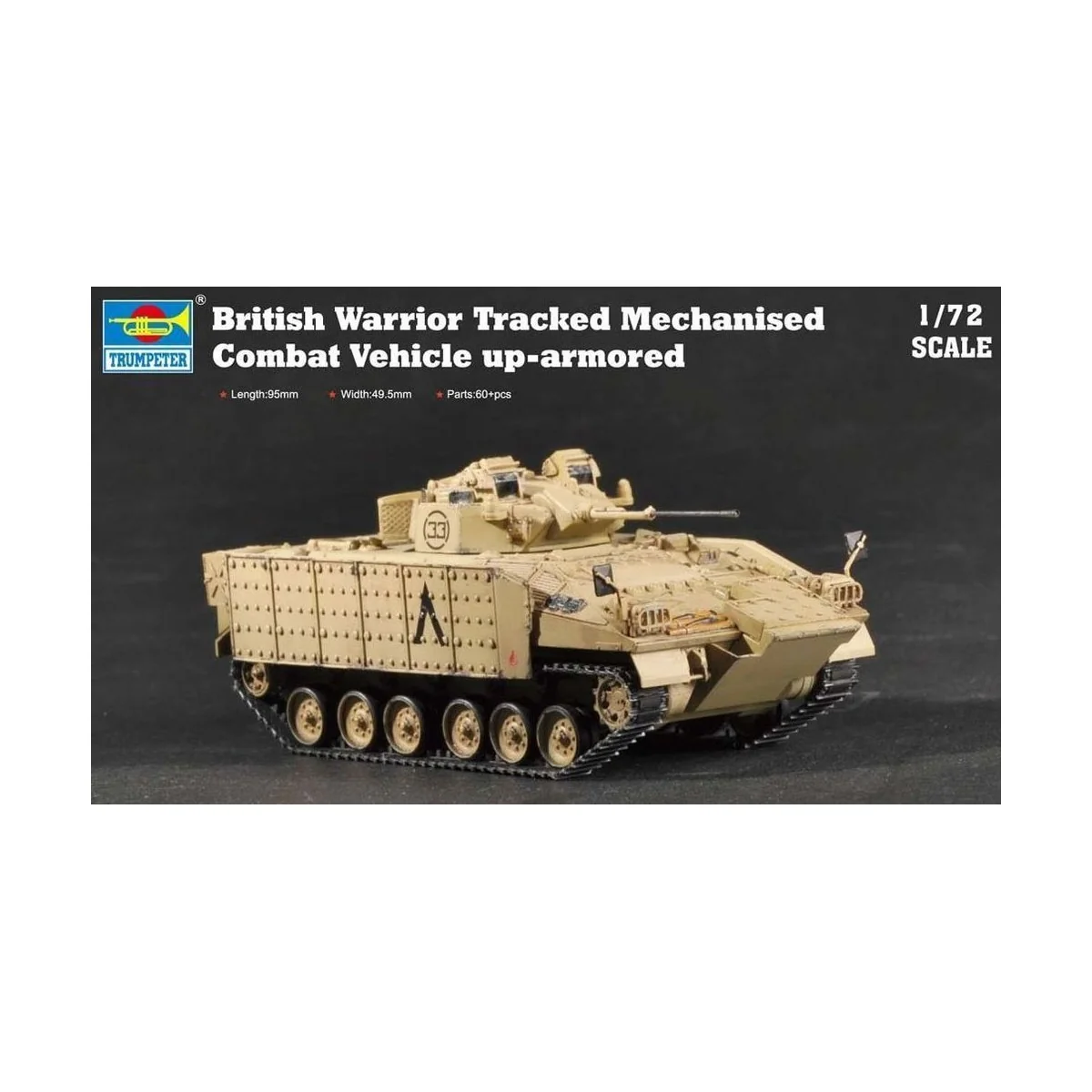 British Warrior Tracked Mech.Combat Veh., 1/72 - Trumpeter 07102