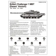 British Challenger 1MTB (Desert version), 1/72 - Trumpeter 07105