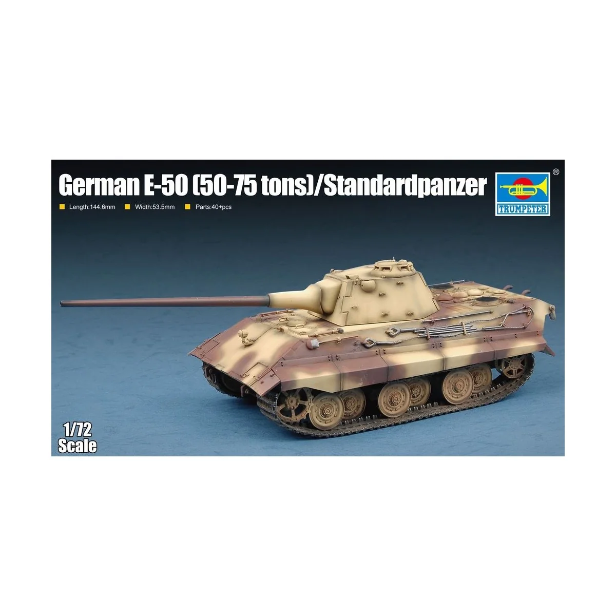 German E-50(50-75 tons)/Standardpanzer - Trumpeter 07123