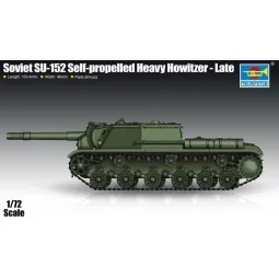 Soviet SU-152 Self-propelled Heavy Howitzer - Late, 1/72 - Trumpete...