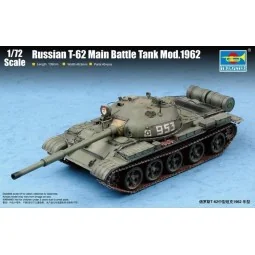 Russian T-62 Main Battle Tank Mod.1962, 1/72 - Trumpeter 07146