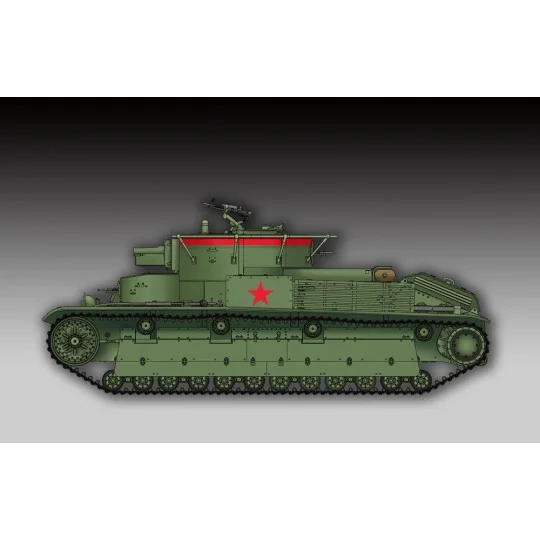 Soviet T-28 Medium Tank (Welded) - Trumpeter 07150