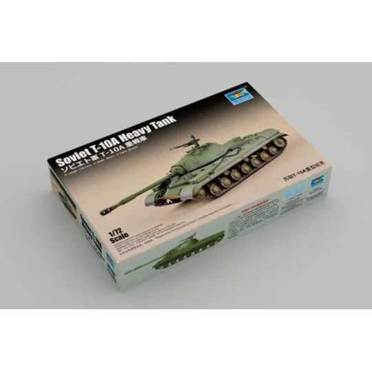 Soviet T-10A Heavy Tank, 1/72 - Trumpeter 07153 Soviet T-10A Heavy Tank, 1/72 - Trumpeter 07153