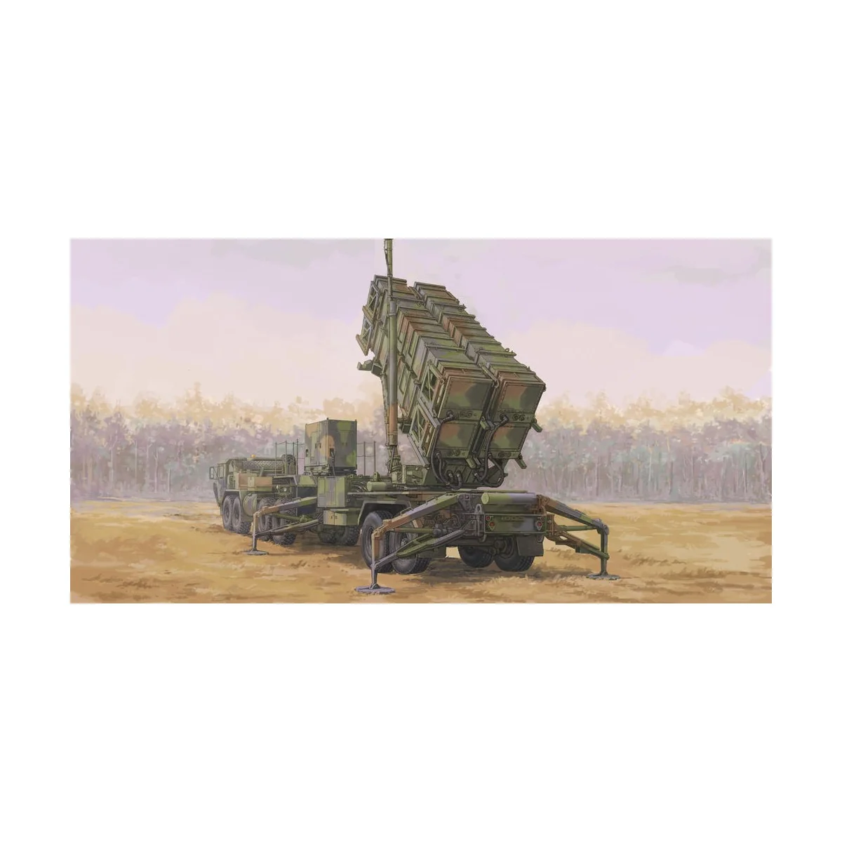 M983 HEMTT & M901 Launching Station w/MIM-104 Patriot SAM System (P...