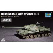 Russian JS-3 with 122mm BL-9, 1/72 - Trumpeter 07163
