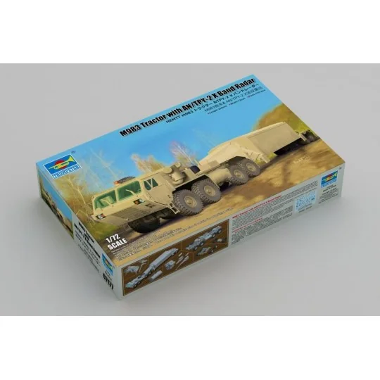 M983 Tractor with AN/TPY-2 X Band Radar, 1/72 - Trumpeter 07177