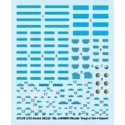 Soviet 2K11A TEL w/9M8M Missile "Krug-a"(SA-4 Ganef) - Trumpeter 07178