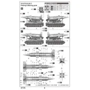 Soviet 2K11A TEL w/9M8M Missile "Krug-a"(SA-4 Ganef) - Trumpeter 07178