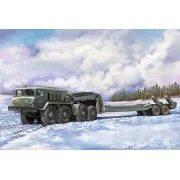 MAZ-537G intermediate type with MAZ/ChMZAP 5247G semi-trailer, 1/72...