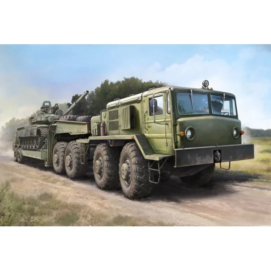 MAZ-537G Late Production type with MAZ/ChMZAP-5247G semitrailer, 1/...