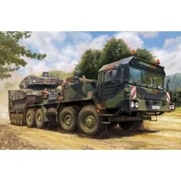 Slt-56 Tractor with 56t Semi Trailer, 1/72 - Trumpeter 07196