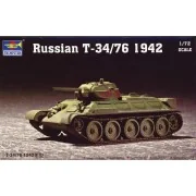Russian T-34/76 Model 1942, 1/72 - Trumpeter 07206 Russian T-34/76 Model 1942, 1/72 - Trumpeter 07206