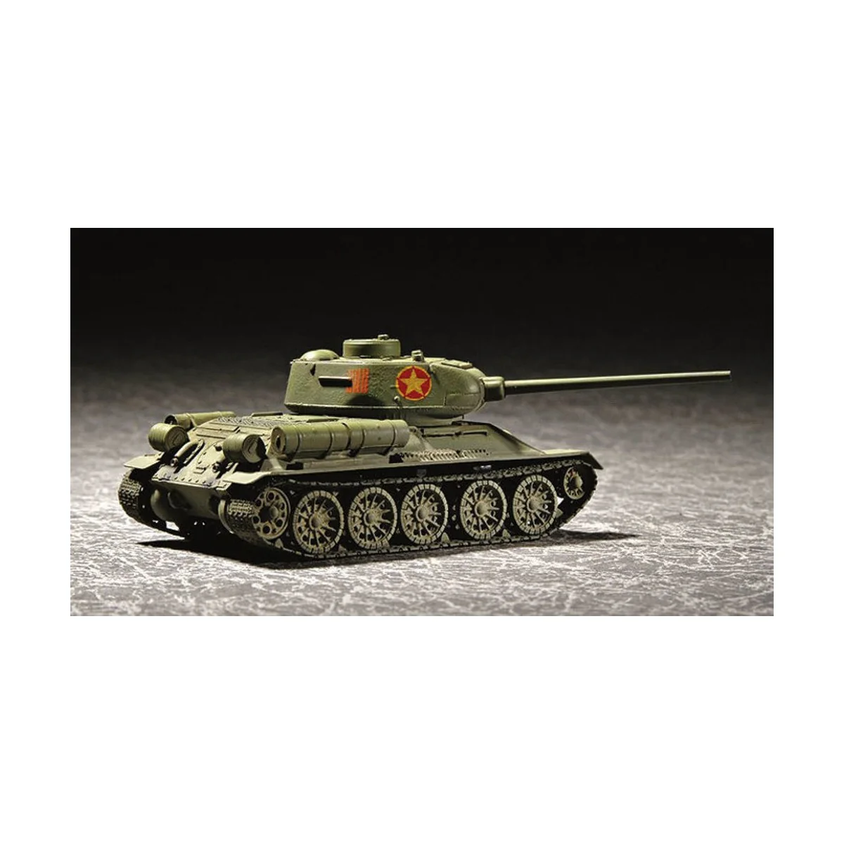 Soviet T-34/85 Model 1944, 1/72 - Trumpeter 07207 Soviet T-34/85 Model 1944, 1/72 - Trumpeter 07207