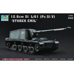 Sturer Emil 12, 8 cm Sf. L/61 Pz.Sf.V, 1/72 - Trumpeter 07210
