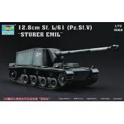 Sturer Emil 12, 8 cm Sf. L/61 Pz.Sf.V, 1/72 - Trumpeter 07210