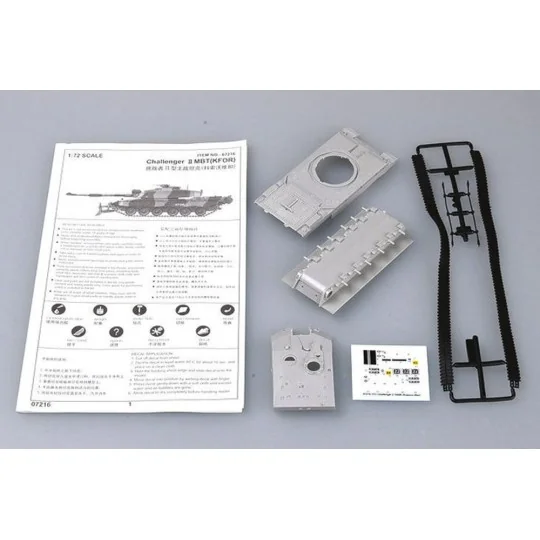Challenger II MBT (KFOR), 1/72 - Trumpeter 07216 Challenger II MBT (KFOR), 1/72 - Trumpeter 07216
