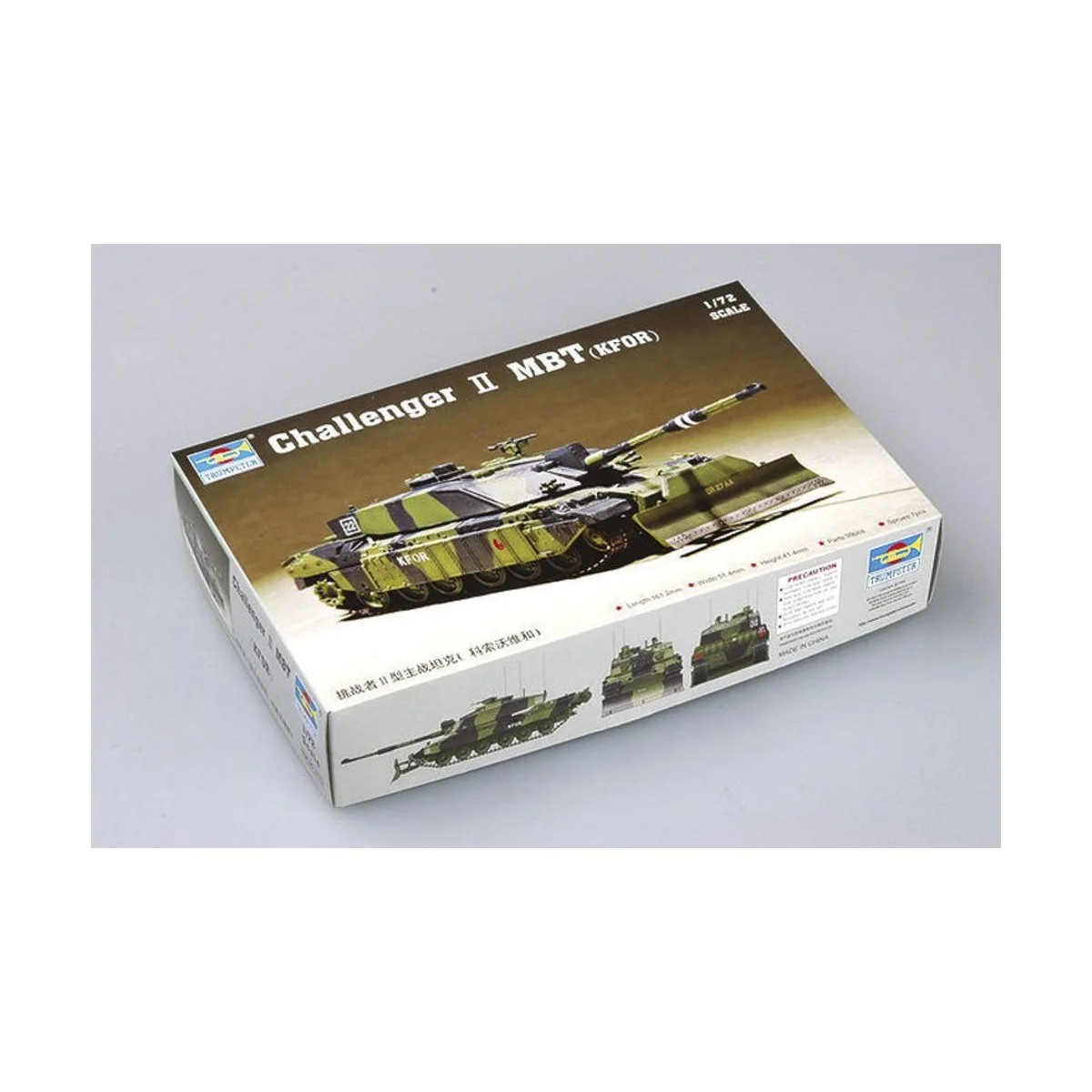 Challenger II MBT (KFOR), 1/72 - Trumpeter 07216 Challenger II MBT (KFOR), 1/72 - Trumpeter 07216