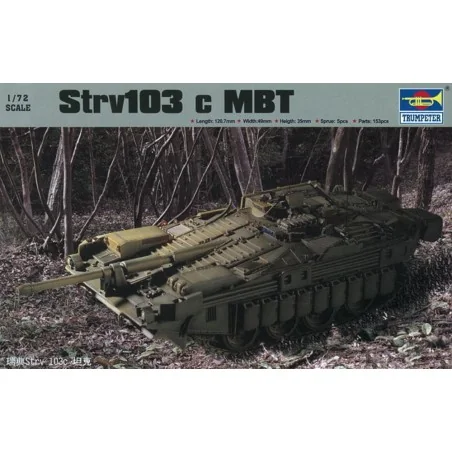 Strv103c MBZ, 1/72 - Trumpeter 07220