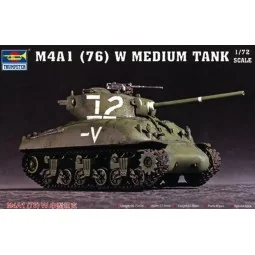 M4A1 (76) W Tank, 1/72 - Trumpeter 07222