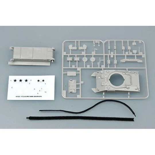 M4 (Mid) Tank, 1/72 - Trumpeter 07223 M4 (Mid) Tank, 1/72 - Trumpeter 07223