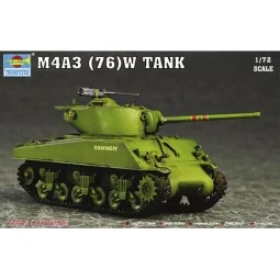 M4A3 76(W) Tank, 1/72 - Trumpeter 07226