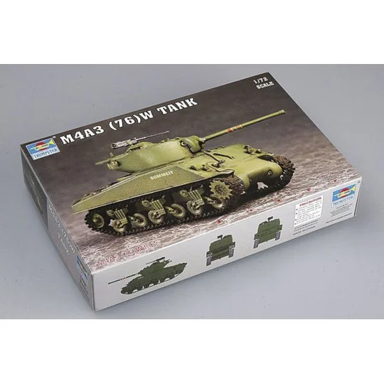 M4A3 76(W) Tank, 1/72 - Trumpeter 07226