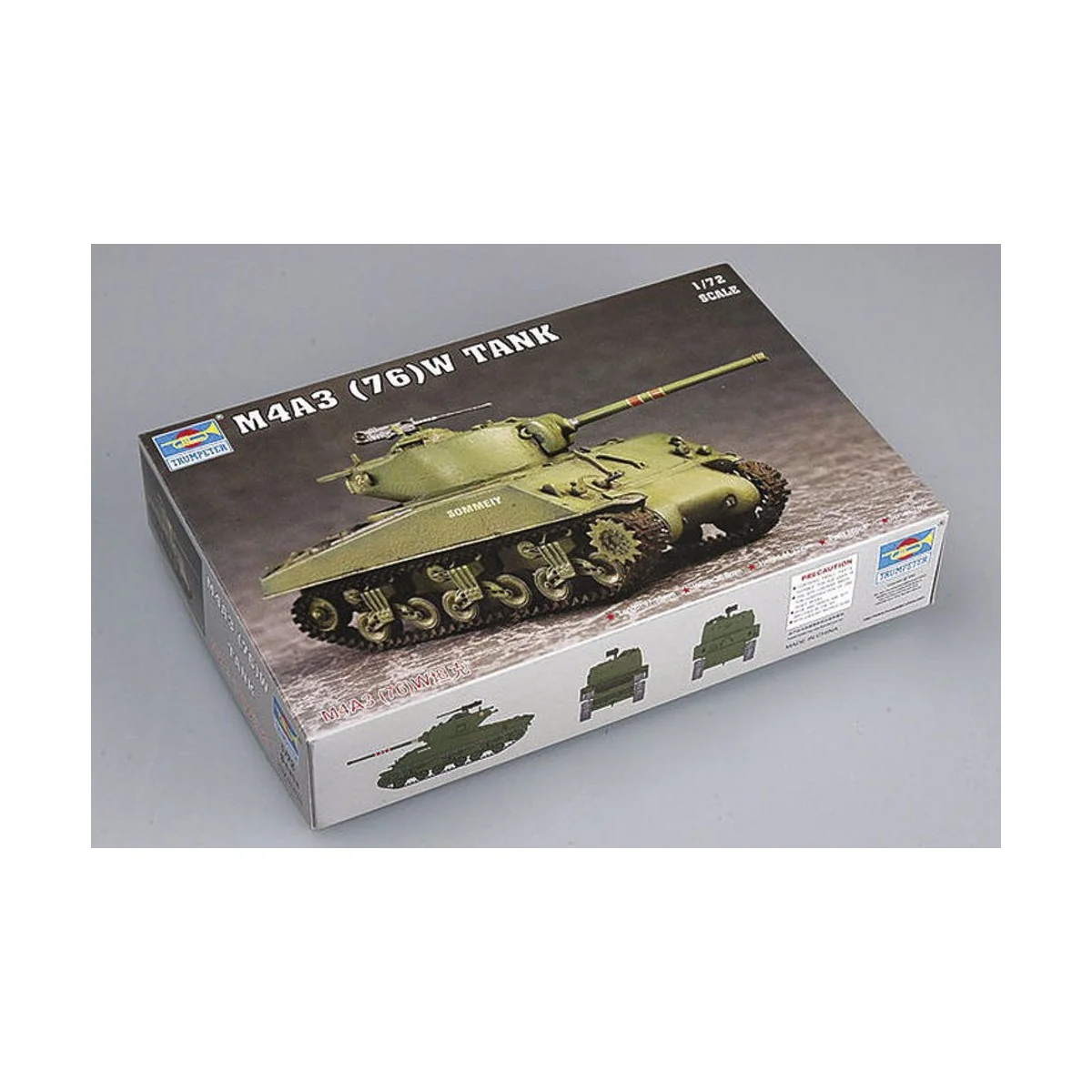 M4A3 76(W) Tank, 1/72 - Trumpeter 07226