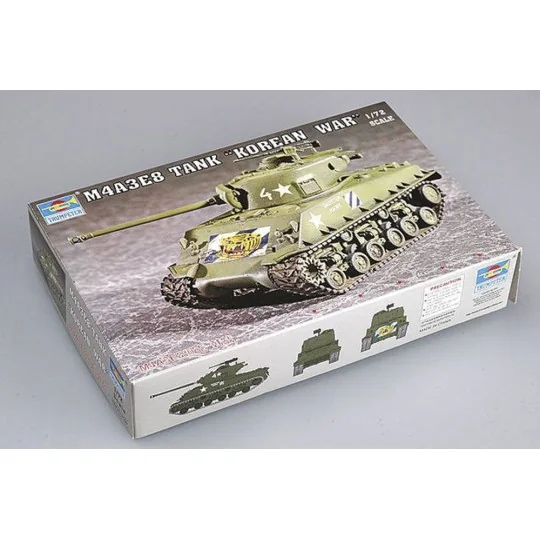 M4A3E8 Tank (T80 Track), 1/72 - Trumpeter 07229