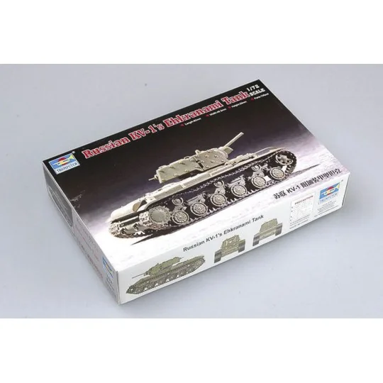 Soviet KV-1S Ehkranami, 1/72 - Trumpeter 07230